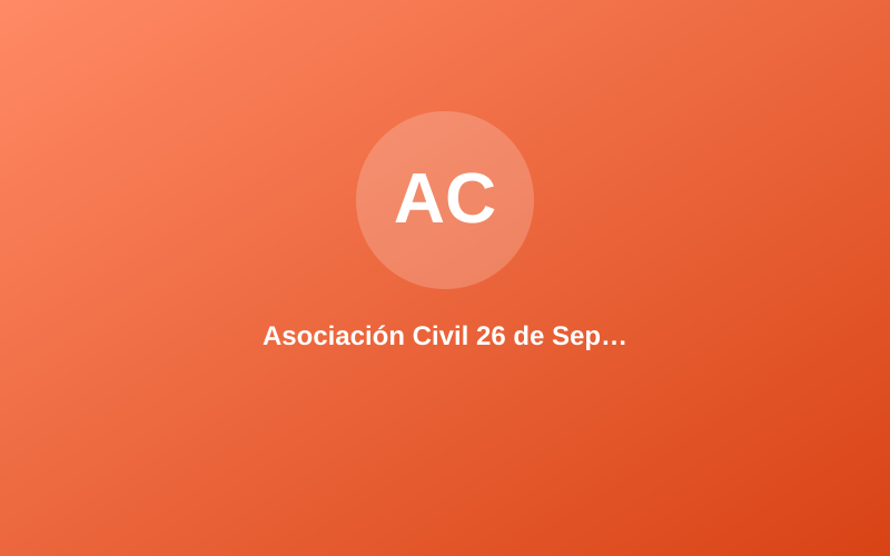 Asociación Civil 26 de Septiembre