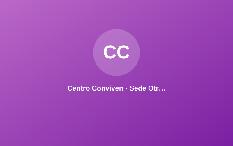 Centro Conviven - Sede Otra Historia